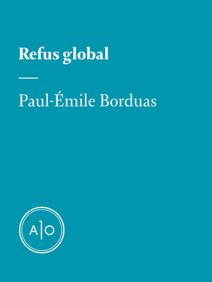 cover image of Refus global